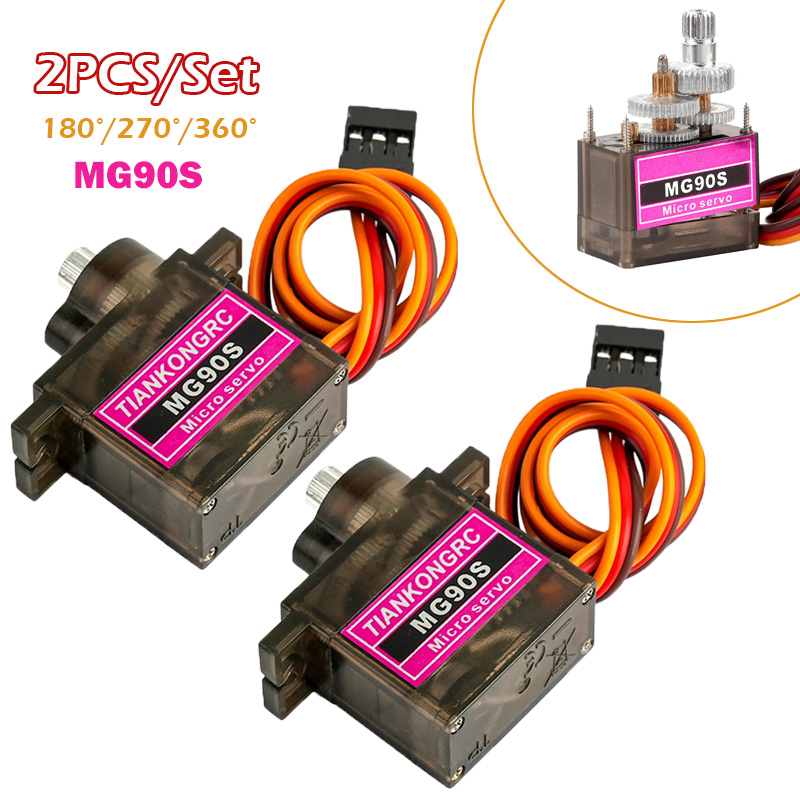 Drone Rc Jet - 2PCS MG90S Full Metal Gear Micro