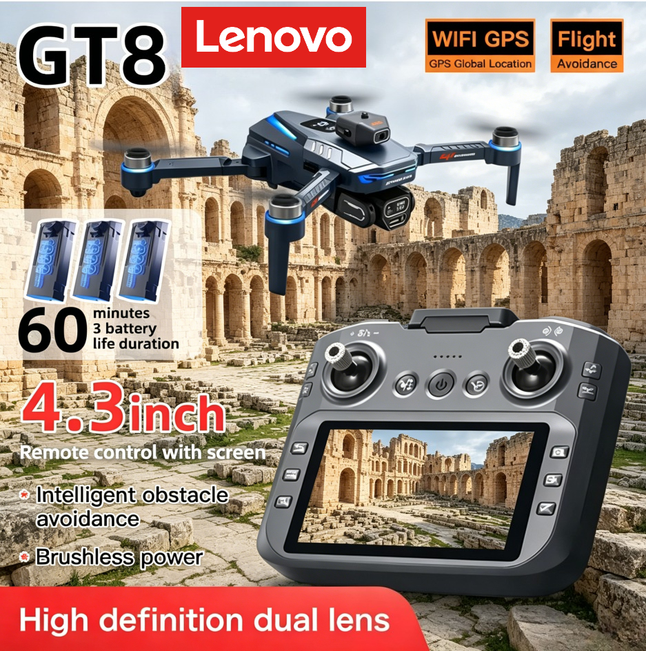 Drone Gps Rc Tt36 - Lenovo GT8 RC Drone GPS 8K