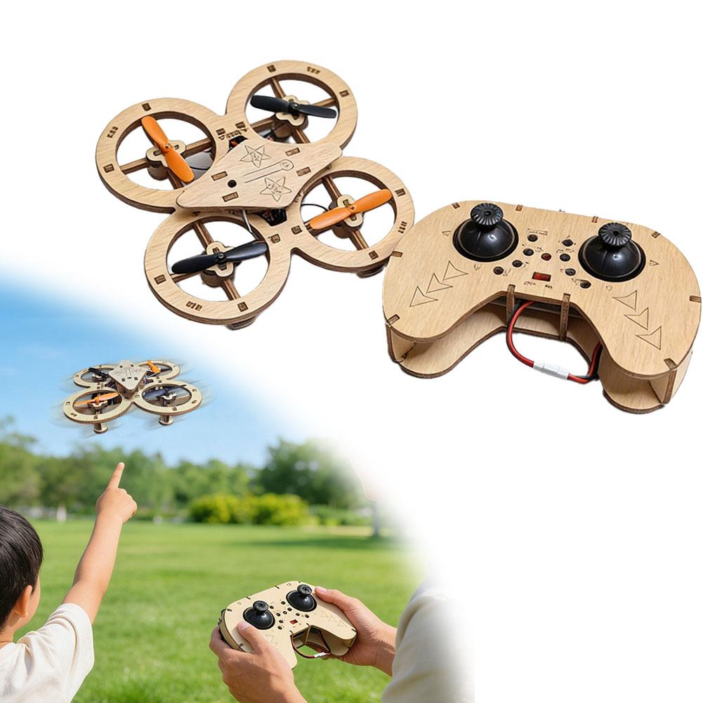 Drone Ae Rc - DIY Wooden RC Drone Quadcopters Building