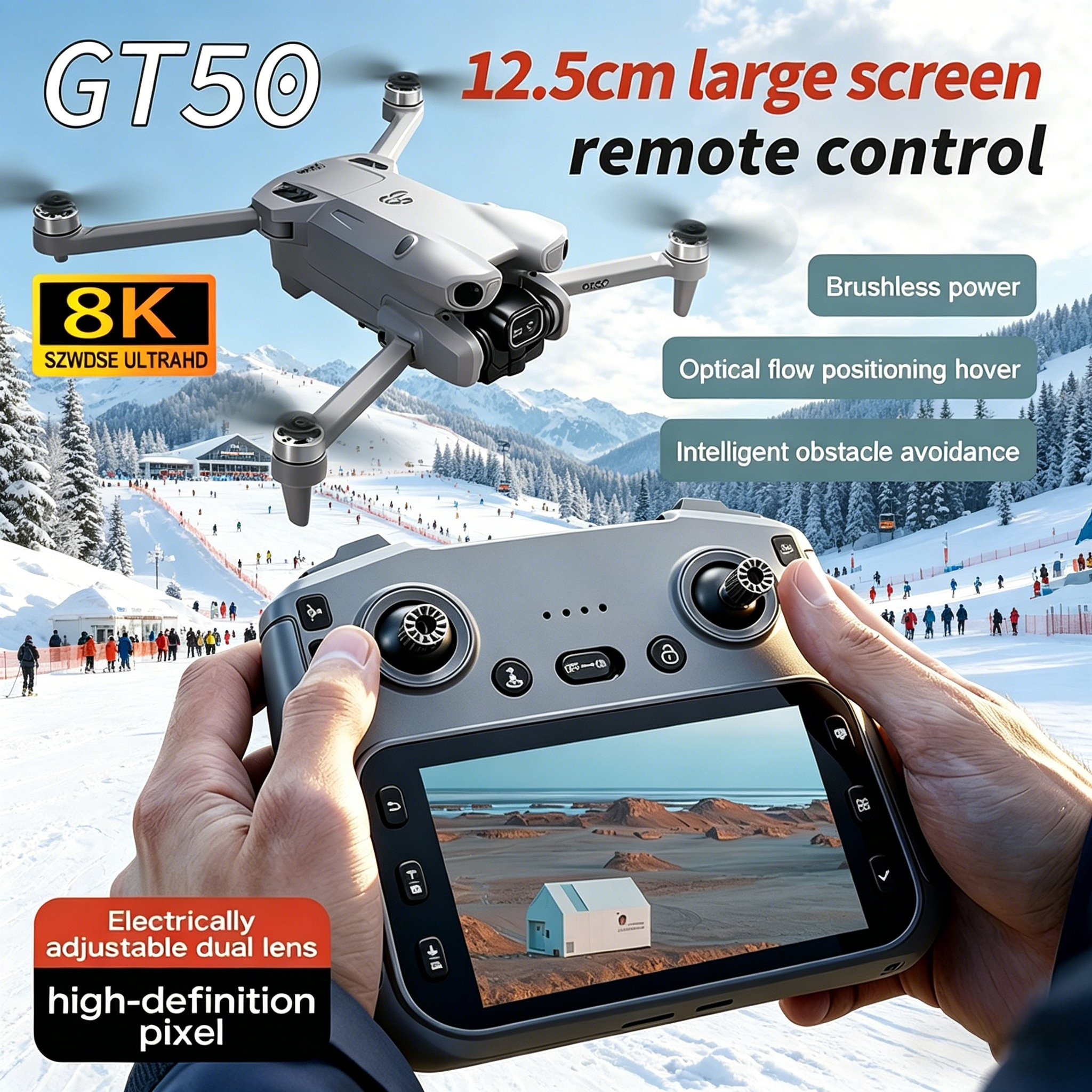 Drone Ae Rc - GT50 PRO MIni 5 pro RC