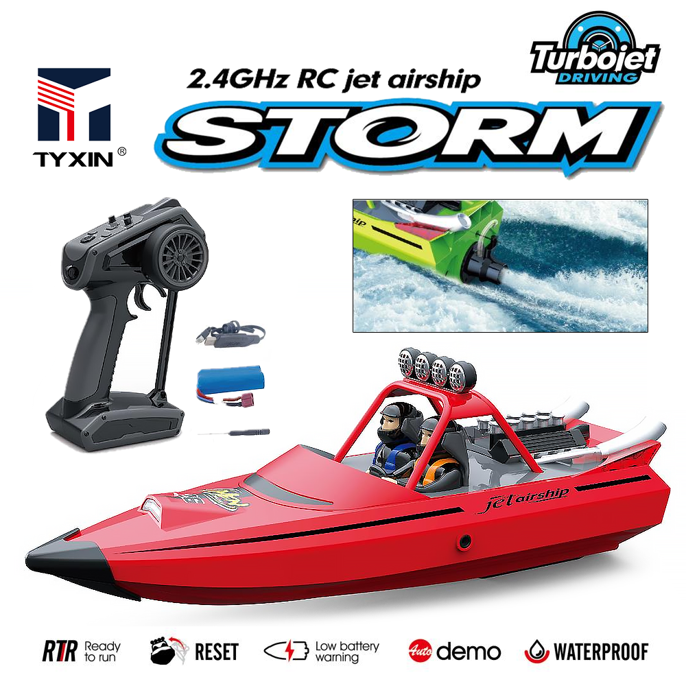 Drone Rc Jet - TY725 RC Boat TURBOJET PUMP High-Speed