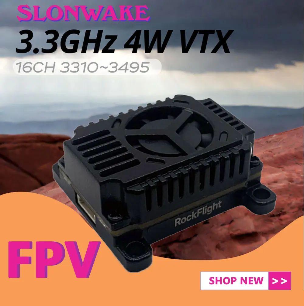SLONWAKE FPV 3.3G 16CH 4000mW  - Drone Rc Controller review and price