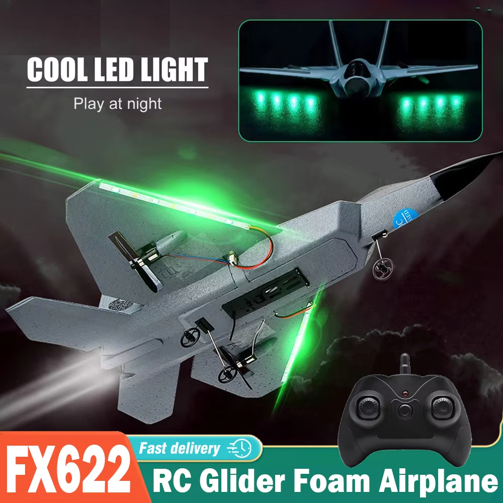 FX622 RC Glider Fighter with L - Drone Rc Simulator review and price