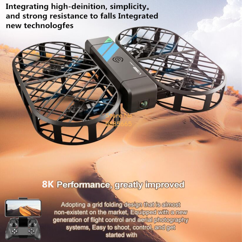 8K HD Camera 360° Protection O - Drone Rc Foldable review and price
