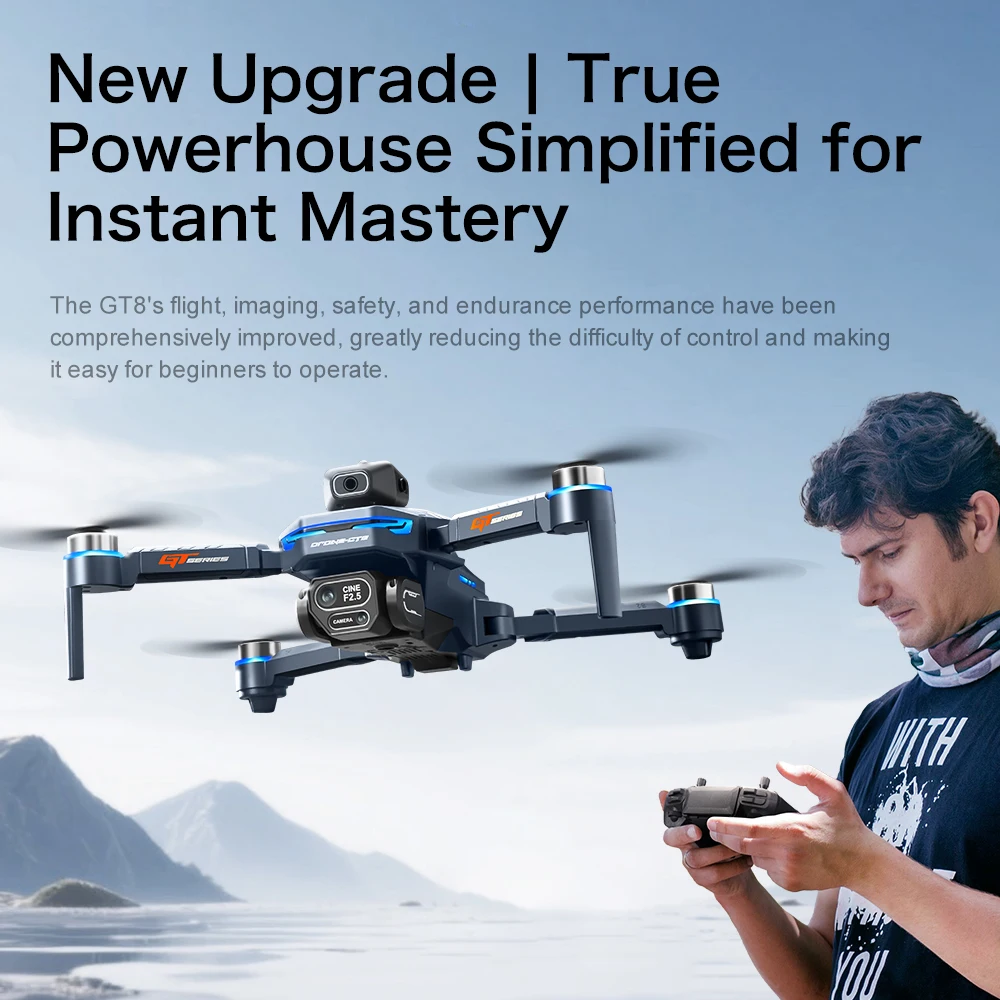 Lenovo GT8 RC Drone GPS 8K HD  - Drone Gps Rc Tt36 review and price