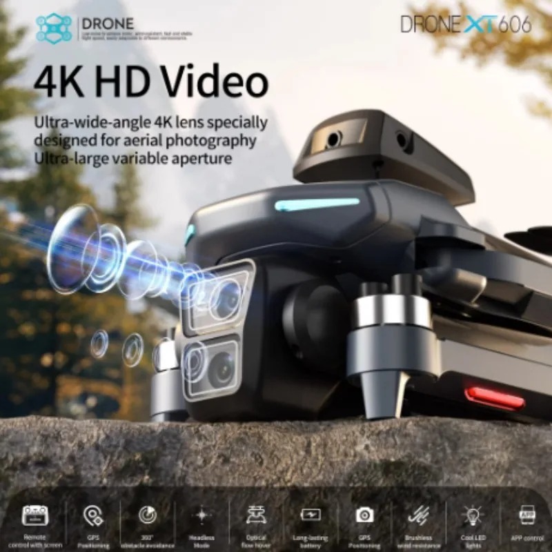 Lenovo XT606 GPS Drone Brushle - Drone Gps Rc Tt36 review and price