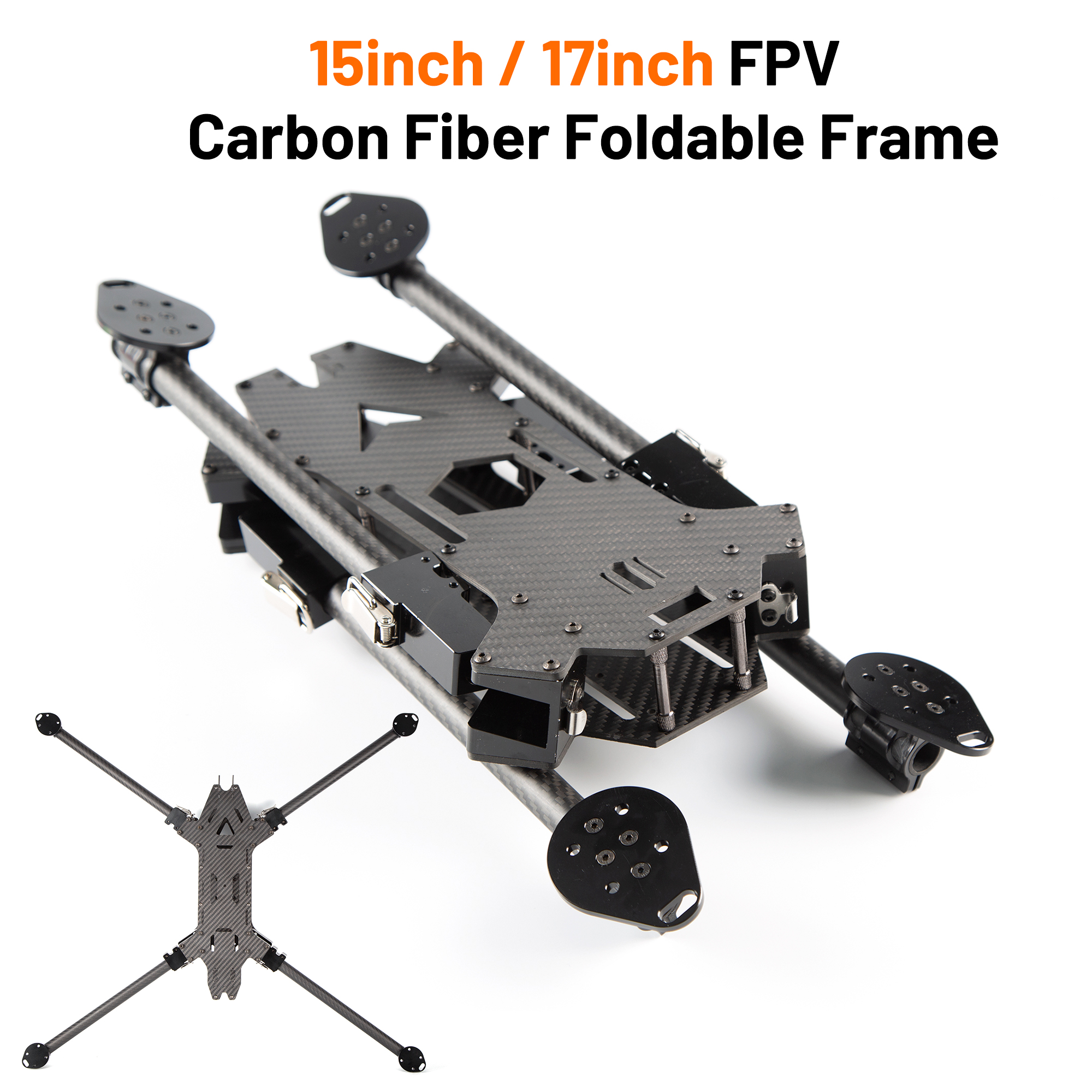 15inch /17inch FPV Carbon Fibe - Drone Rc Kit review and price