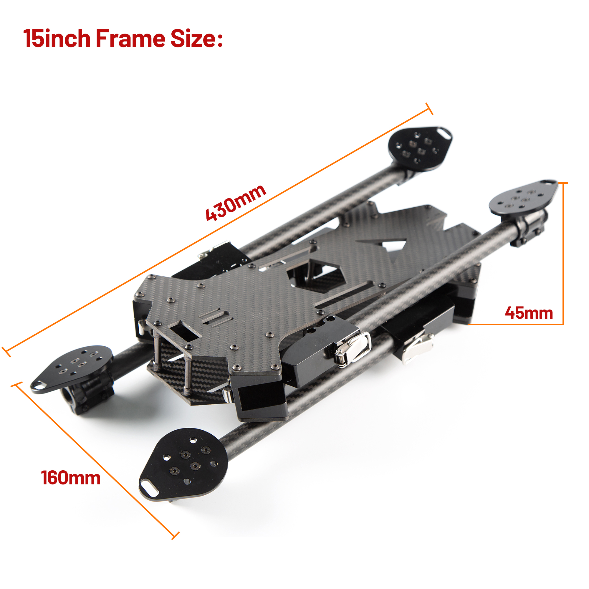 15inch /17inch FPV Carbon Fibe - Drone Rc Kit review and price