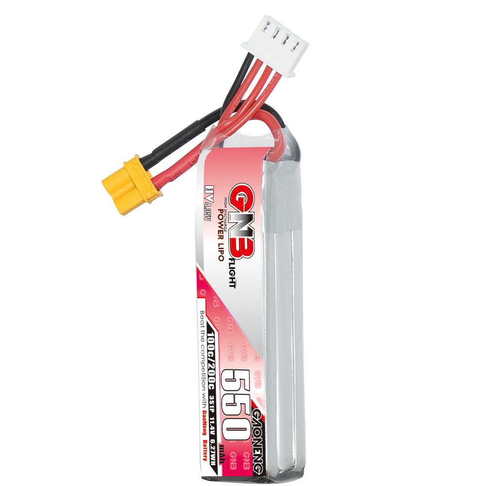 GNB HV 11.4V 550mAh 100C/200C  - Nano Quad Fpv review and price