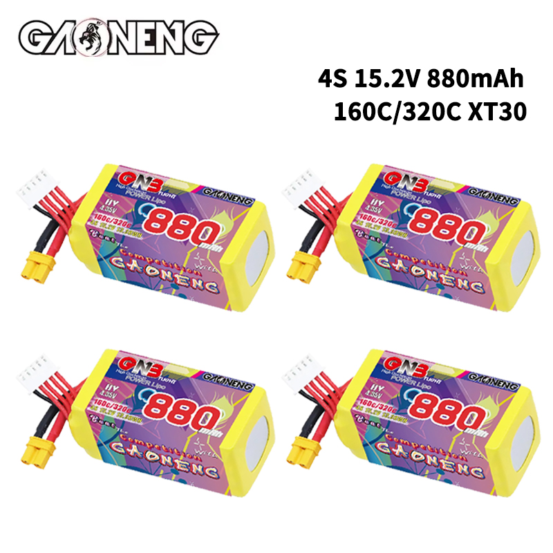 GNB 4S 880mAh 15.2V 160C/320C  - Nano Quad Fpv review and price