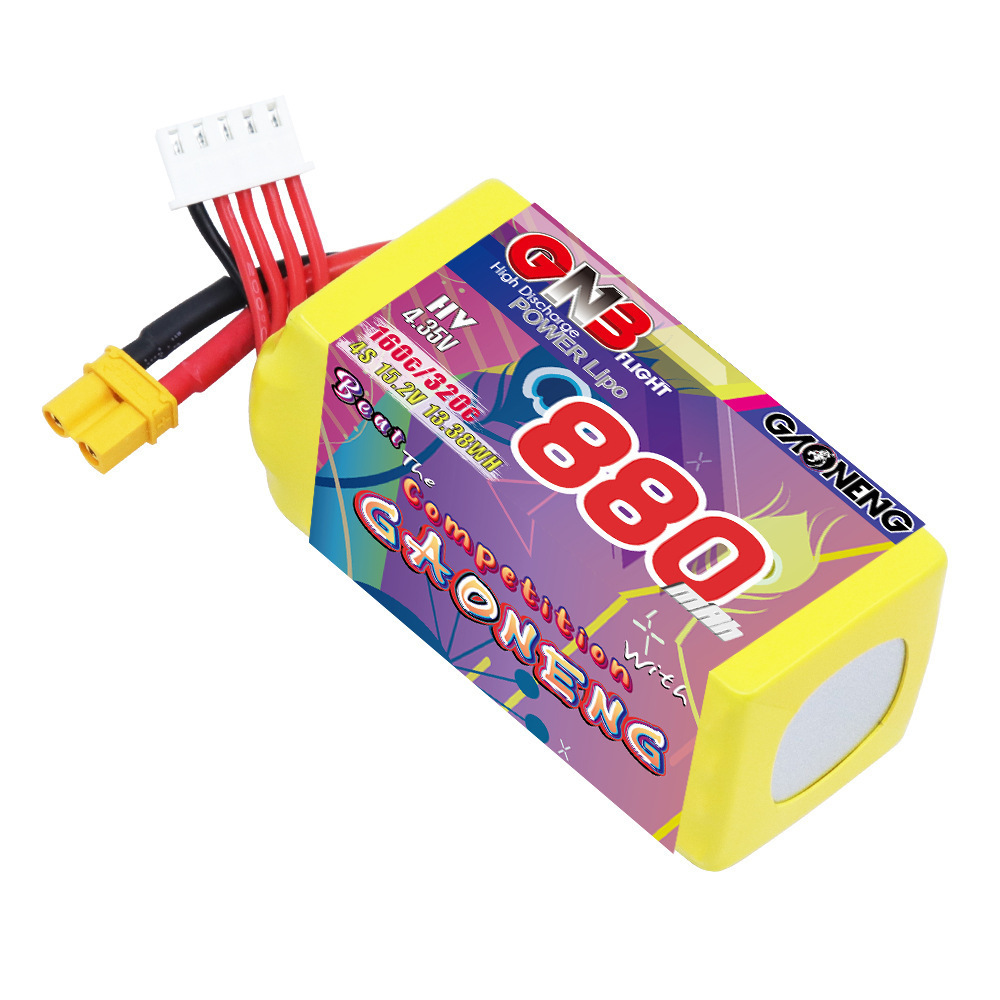 GNB 4S 880mAh 15.2V 160C/320C  - Nano Quad Fpv review and price