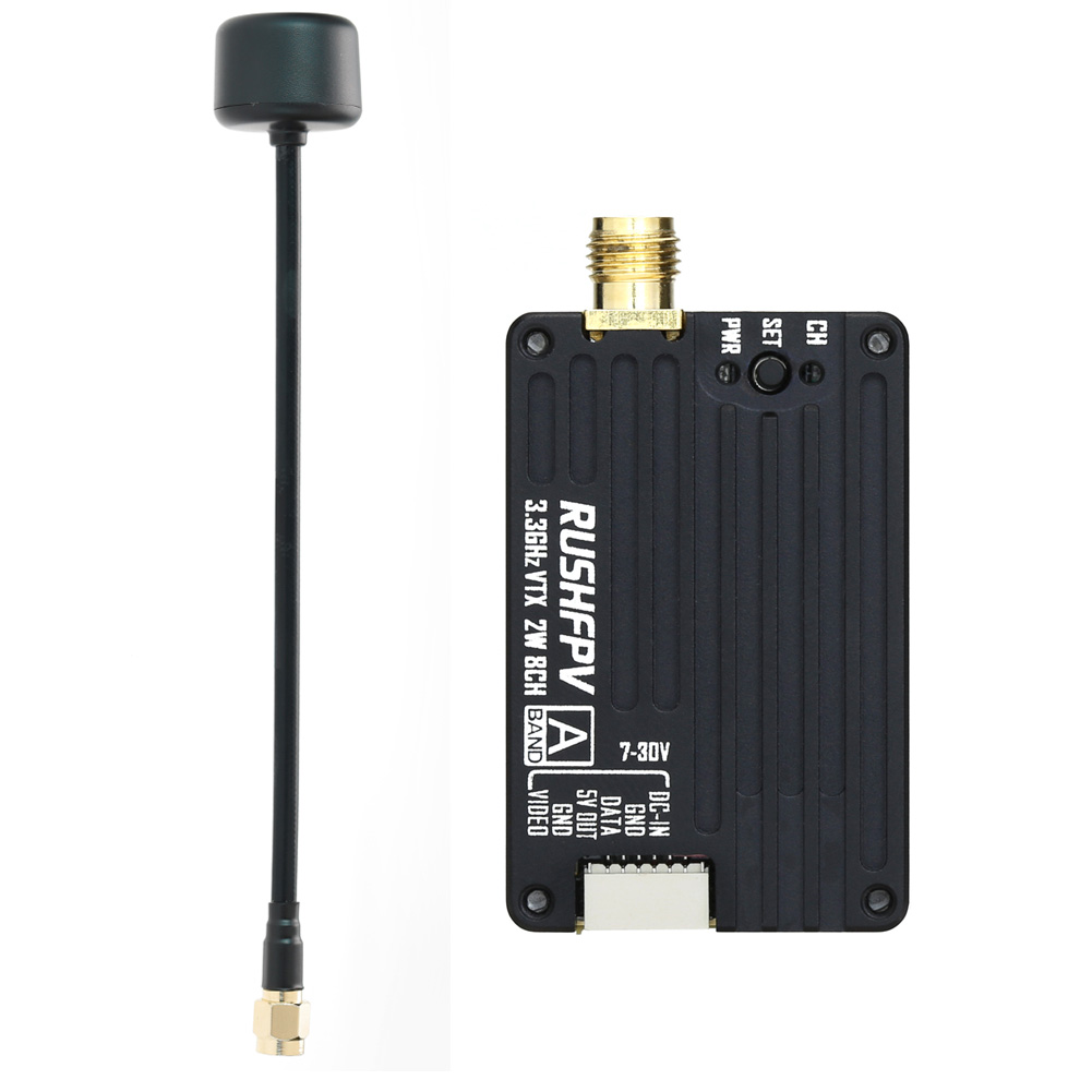 RUSHFPV 3.3G 2W VTX Transmitte - Drone Rc Receiver And Transmitter review and price