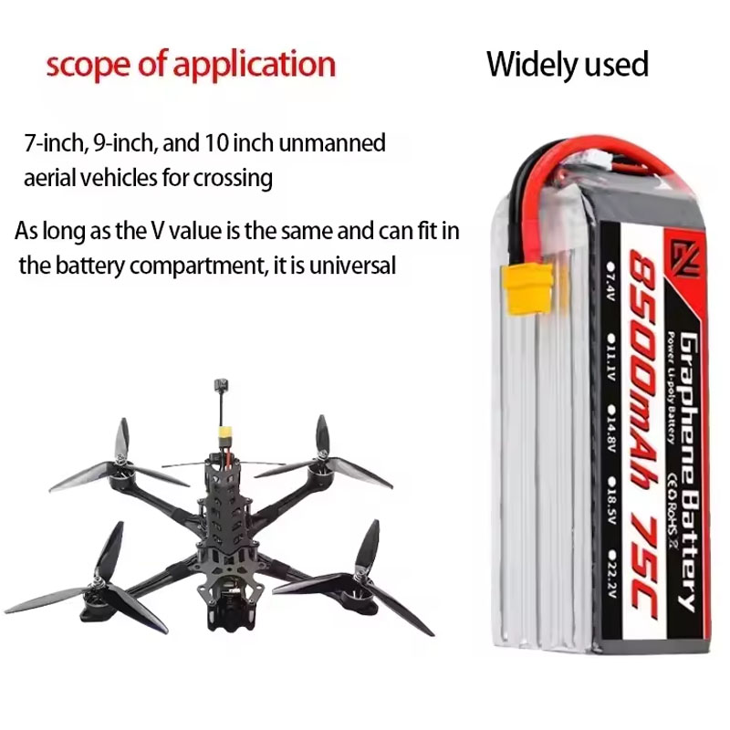 22.2V 6S 8500mAh 75C 10-inch C - Drone Rc Game review and price
