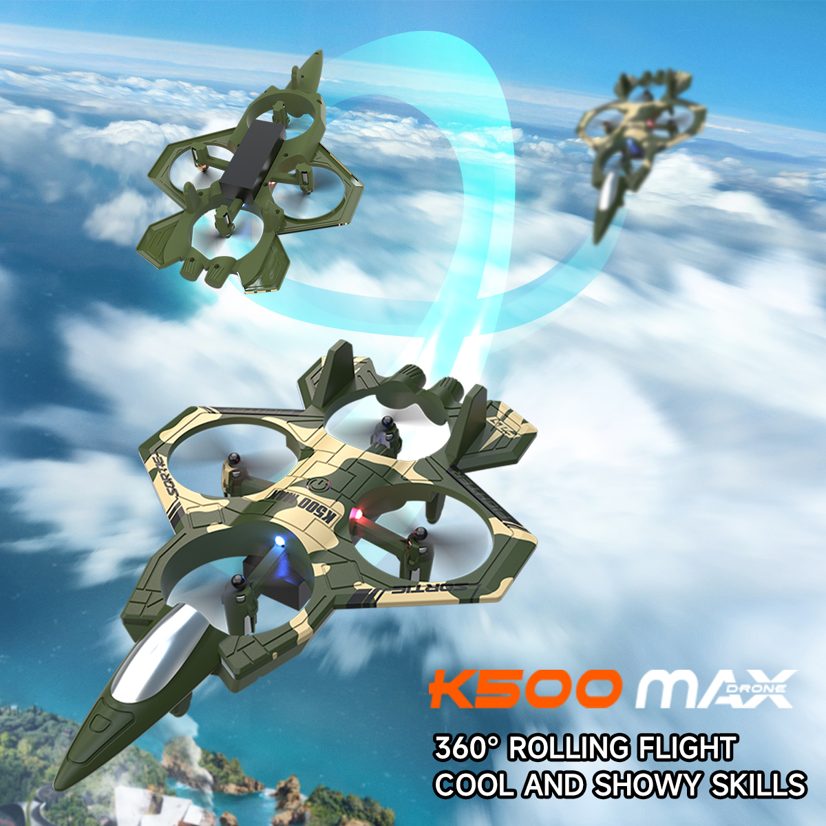 AXNEN K500 MAX RC Plane Fighte - Drone Rc Jet review and price