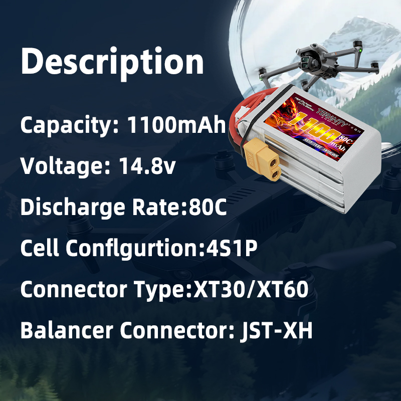 TERANTY 4S 1100mAh 80C/160C Li - Nano Quad Fpv review and price