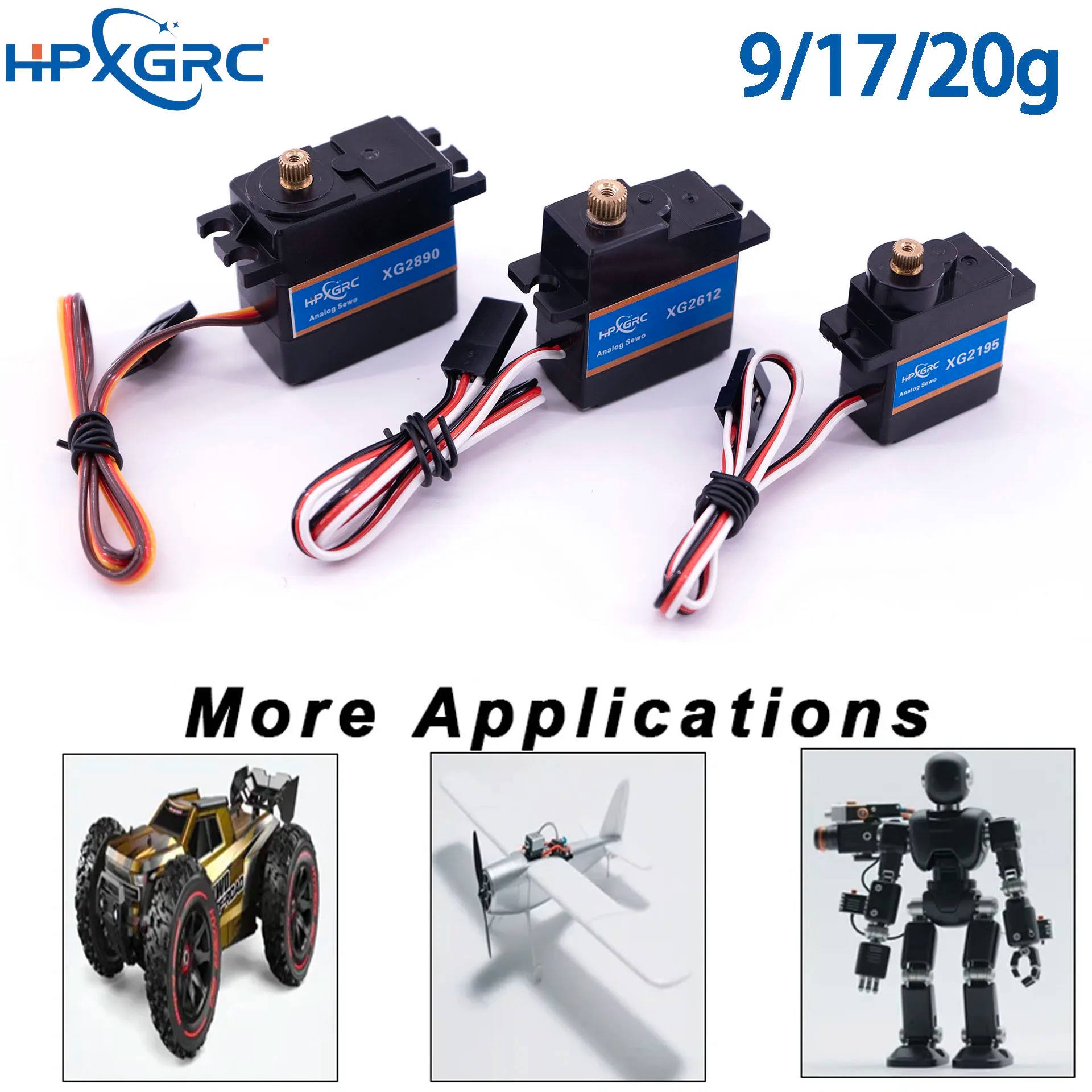 HPXGRC Waterproof Servo 9g 17g - Drone Rc Jet review and price