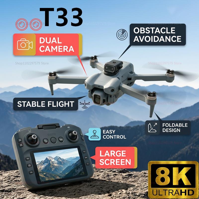 2026 New T33 RC Drone 8K Camer - Drone Rc Foldable review and price
