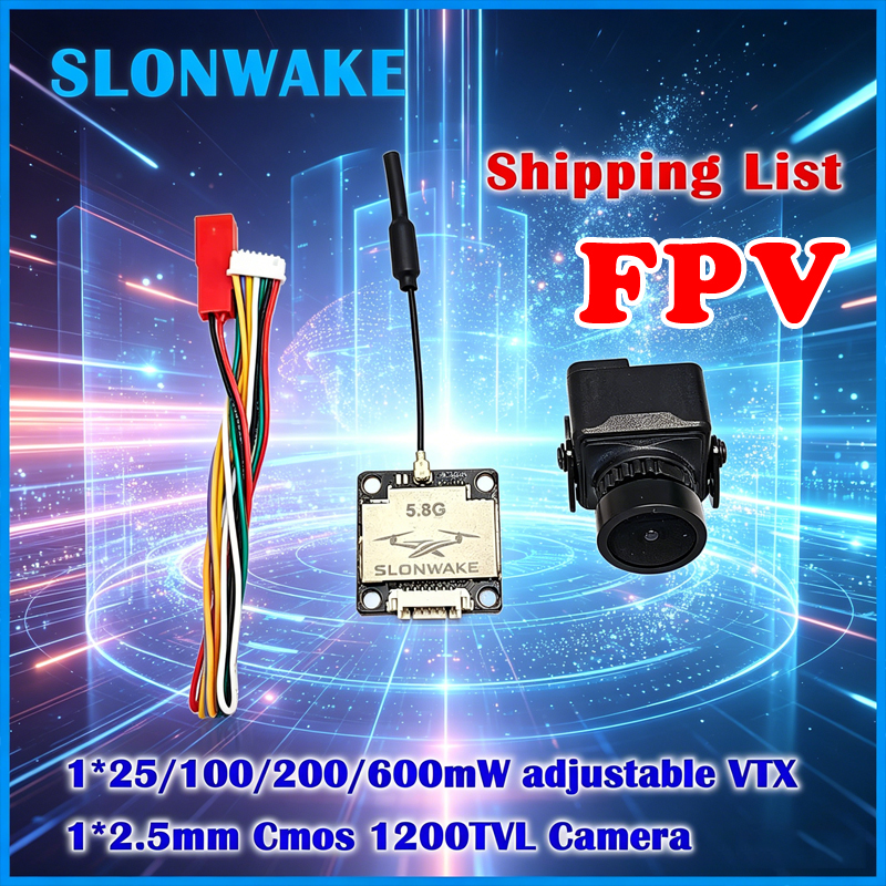 SLONWAKE Ready to use 5.8G 48C - Fpv Camera Cmos review and price