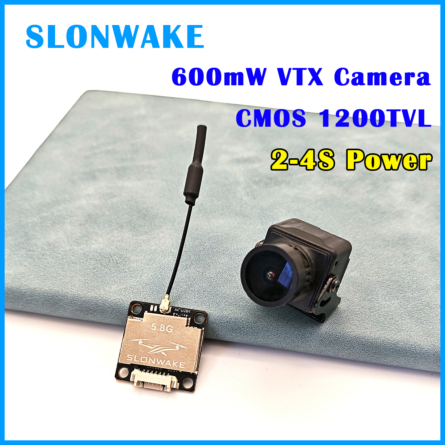 SLONWAKE Ready to use 5.8G 48C - Fpv Camera Cmos review and price