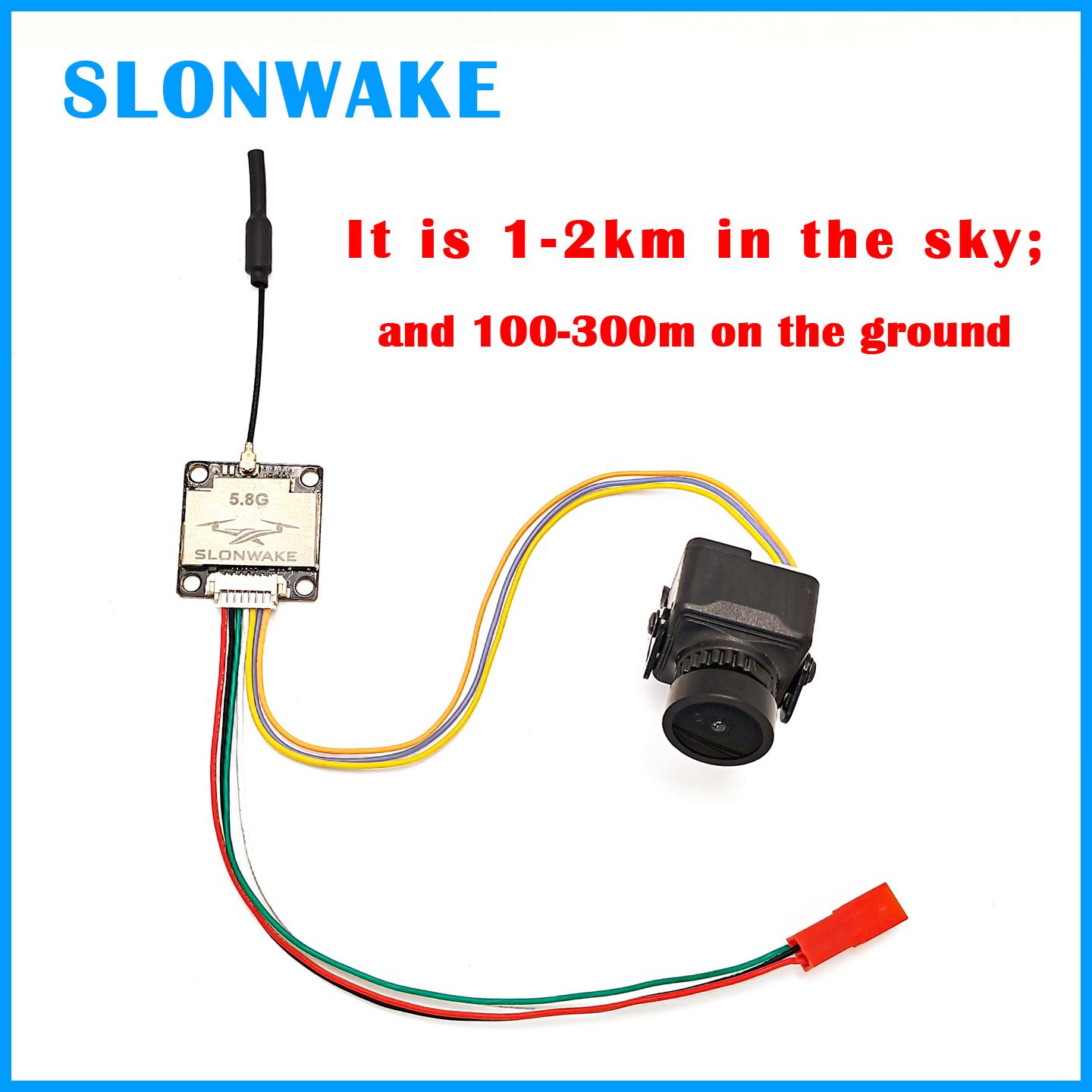 SLONWAKE Ready to use 5.8G 48C - Fpv Camera Cmos review and price