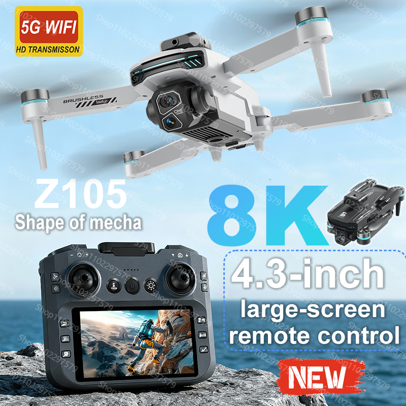 New Z105 RC Drone 8K Professio - Drone Rc Game review and price