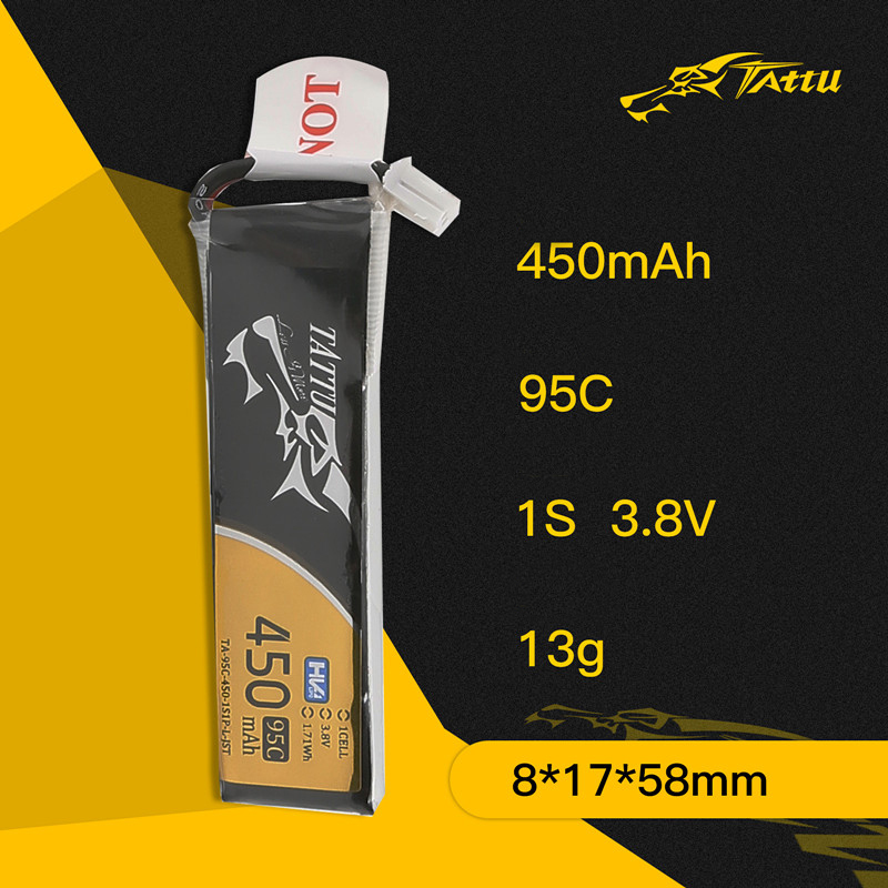 3Pcs NEW TATTU 450/500/550mAh  - Nano Quad Fpv review and price
