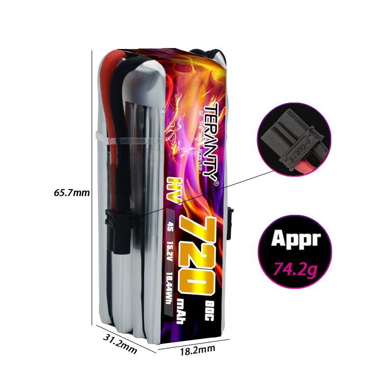 TERANTY 720mAh 4S 15.2V HV Lip - Drone Rc Kit review and price