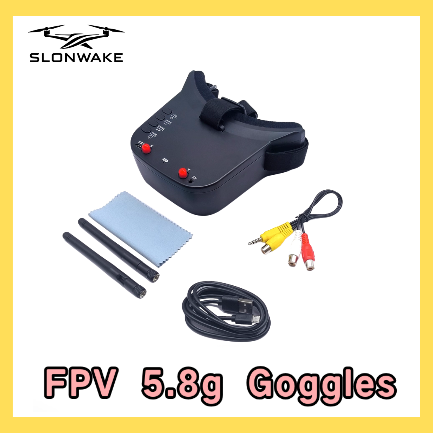 SLONWAKE 5.8G 48CH FPV 400mw V - Drone Rc Receiver And Transmitter review and price