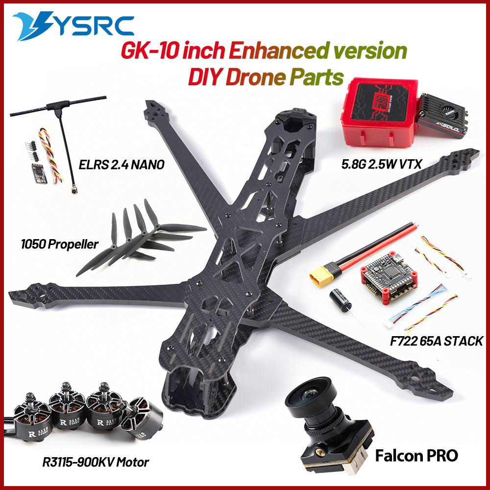 GK-V3 10 inch 435mm Wheelbase  - Drone Rc Kit review and price