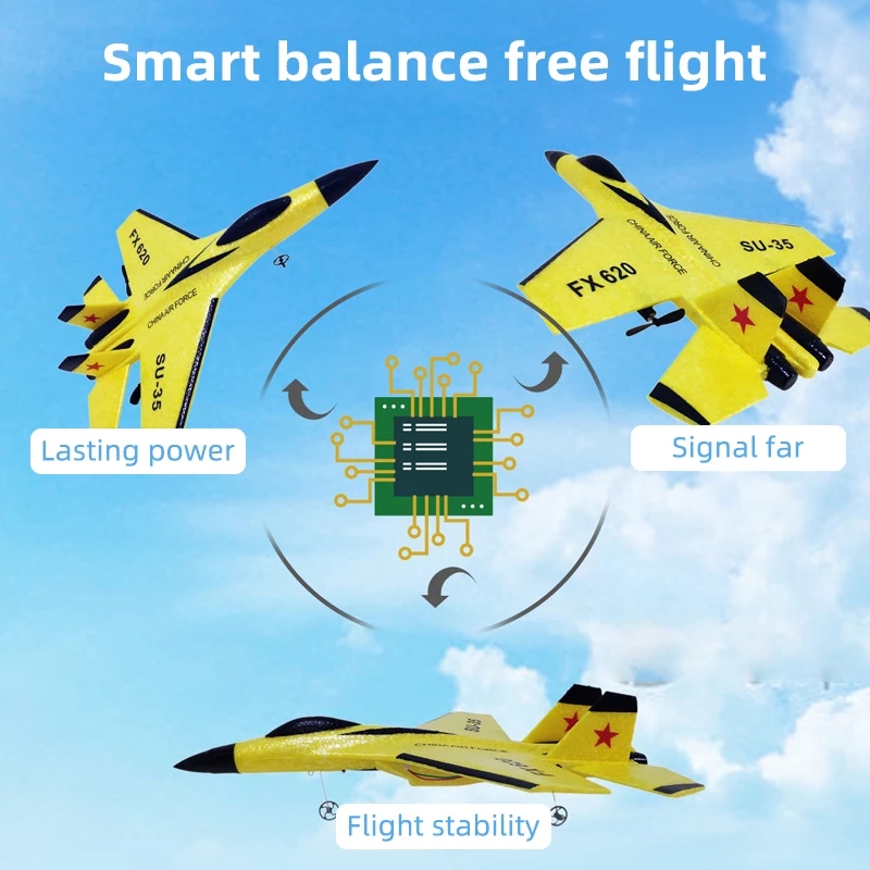 SU35 RC Plane FX620 FX820 2.4G - Drone Rc Jet review and price